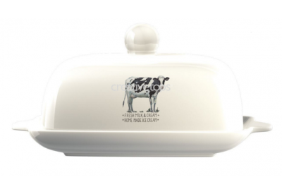 Farmers Market Butter Dish